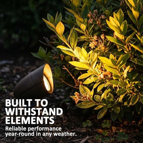 12V AC LED Landscape Spotlights 3W 200LM Brown 8PK - Image 3