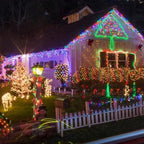 Solar Christmas lights Outdoor 4 Pack 480 LED Solar String Light Multicolor - Image 5
