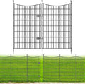No Dig Dog Fence Outdoor for Yard with Gate, 48 in(H) X 23.6 ft(L) by OutdoorFence
