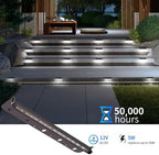 4-Pack 12inch 5W 5000K Daylight White Hardscpe Lighting - Image 3