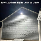 40W LED Barn Light Dusk to Dawn Area Light 5000K 5200Lm ETL Listed - Image 2