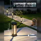 LIANGLOME Solar Pathway Lights Outdoor, Bright LED Garden Lights Warm White - Image 3