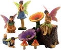 PRETMANNS Fairies for Fairy Garden Accessories Kit Outdoor, 7 Items by Pretmanns
