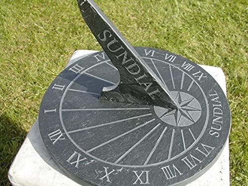 NauticalMart Large Round Slate Sundial - Image 3