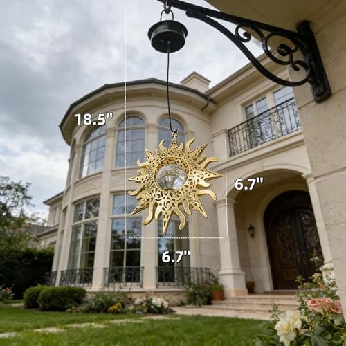 Hanging Solar Sun Lights, Decorative Lanterns for Outdoor, Gifts for Women - Image 6