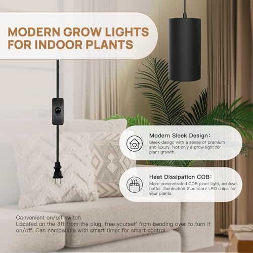 STERREN Plant Grow Light,Led Pendant Light for Indoor Plants - Image 7