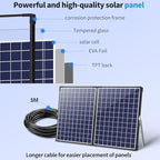 Biling 35W Solar Pond Pump 450GPH Dry-Run Protection Quiet Pump For Garden - Image 3