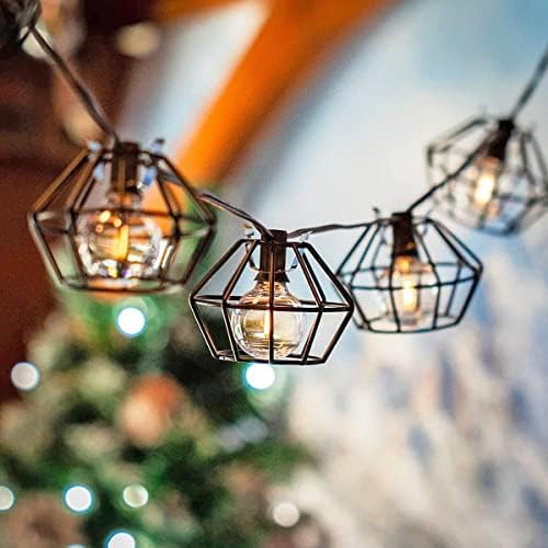Novelty Lights 11 Feet 10 Light LED G40 Outdoor Cafe String Lights - Image 4