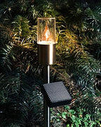 Yoolax Solar Torch Lights Waterproof Dusk to Dawn Pathway Lights by Yoolaxlight