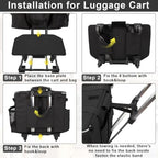 Large Rolling Cleaning Caddy with Wheels, Cleaning Supplies Organizer - Image 5