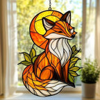 Fox Acrylic Suncatcher by AVAGAN