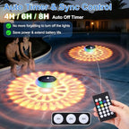 Solar Floating Pool Lights 6.5" Solar Pool Lights RGB 2Pcs - Image 5