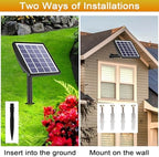 RGB Solar Pond Lights LED Underwater, 13 Lighting Modes Submersible Pond Lights, Smart Auto ON/Off Color Changing Landscape Spotlights with IP68 Waterproof for Outdoor Ponds Garden Patio Decor - Image 6