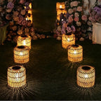 Cooo Large Solar Rope Lantern Outdoor Hanging – Handwoven Jute Rope Lantern with Warm Edison Bulb, IP65 Waterproof Solar Powered Garden Light for Porch Patio, Yard Christmas Decorations, 8.27” Tall - Image 3