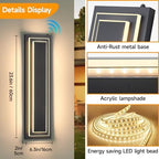 23.6 in Dusk to Dawn Exterior Lighting Fixtures,Outdoor Wall Lights - Image 5