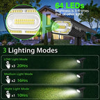 1000 Lumens Solar Spot Lights Outdoor Waterproof Landscape Spotlights - Image 2