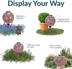 Sunnydaze Solar Gazing Ball for Garden, Summer Trellis - Image 4