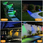 Solar Spot Lights Outdoor Waterproof IP65(4 Pack-RGB) - Image 5