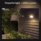Philips Hue Discover Outdoor Smart Flood Light Fixture, Black - 15W, White and Color Ambiance LED Color-Changing Light - 1 Pack - Requires Hue Bridge - Control with Hue App and Voice - Weatherproof - Image 6