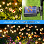 vignuto 2026 Solar Soccer Lights, 8 Packs 48LED, Solar Lights Outdoor Waterproof, World Cup Decorations, Garden Decor, Patio Decor, Unique Decor for Soccer Game. - Image 4