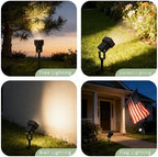 JYV 4 Pack Low Voltage Landscape Lighting with 5W 3000K MR16 Bulbs - Image 7