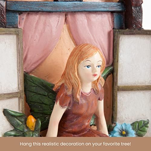 Bits and Pieces Fairy Tree Hanger with Ladder, Indoor/Outdoor Decoration - Image 4