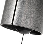Woodstock Chimes Dynasty Wind Bell 27" Antique Silver Wind Chime for Outside, Garden Patio Decor, Deep Tone Bell Sound of the Harbor, Outdoor Metal Decor DBAS - Image 2