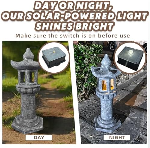 Solar-Powered Pagoda Lamp - Image 5