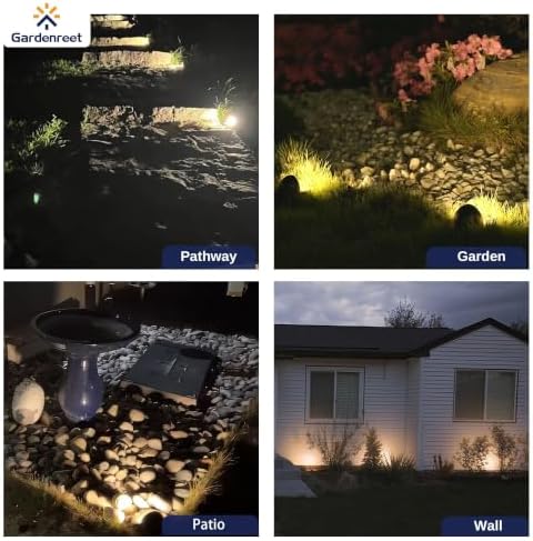 Gardenreet Landscape Well Light - Brass LED Ip65 Low Voltage In-Ground Lighting, Outdoor 12V Waterproof Wired Fixture, Antique Bronze for Wall Walkway Lawn Without MR16 Bulb - Image 5