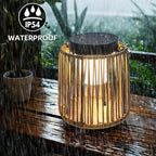 Outdoor Solar Lantern for Patio Waterproof, Rechargeable Table Lamp - Image 5