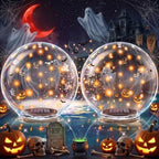 BITIWEND Solar Floating Pool Lights, 2 Pack 14" Inflatable Light Up Pool Balls by BITIWEND