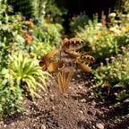 Metal Carnivorous Plant Garden Stake, Venus Flytrap Yard Art Decor, Outdoor Decorative Plant Stake Sculpture for Lawn Garden Patio Halloween Gothic Yard Decoration (Small-1pc) - Image 6