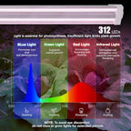 Barrina TX72 4FT LED Grow Light, 72W(500W Equivalent), Full Spectrum - Image 4