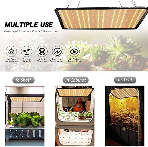 200W LED Grow Light - Full Spectrum, Plant Growing Lamp for Indoor Plants, Greenhouse, Grow Tent, Hydroponics - Image 6