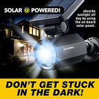 Bell+Howell Bionic Spotlight Motion Solar Spot Lights Outdoor Waterproof, Solar Landscape Lights, Outdoor Solar Yard Lights Weather Resistant, Super Bright LED Lights, for Garden, Lawn As Seen On TV - Image 2
