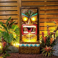 Sunlinua 30H Tiki Outdoor Water Fountain with Soothing Water Sounds by Sunlinua
