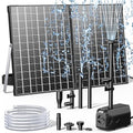 Biling 35W Solar Pond Pump 450GPH Dry-Run Protection Quiet Pump For Garden by biling