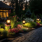 Wallsky Battery Operated Lanterns Decorative Indoor with Remote Control - Image 5