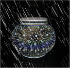 Solar Night Lights for, Mosaic Glass Ball Garden Lights, for Bedroom Party Garden Patio Yard Decoration Lighting Solar Outdoor Table Lamp (Star) - Image 3