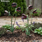 Venus Flytrap Garden Stake - 25inch Metal Outdoor Flowers Yard Art - Image 7