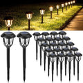 Tuanse 20 Pcs Solar Outdoor Garden Pathway LED Lights Bulk, Warm Light by Tuanse