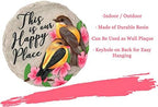 Spoontiques - Garden Décor - No Place Like Home Stepping Stone - Decorative Stone for Garden - Image 4