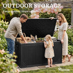 YITAHOME 300 Gallon Extra Large Double-Wall Outdoor Storage Box, Waterproof - Image 5