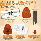 32 Inch Memorial Wind Chimes for Loss of Loved One, in Memory Sympathy Gift - Image 4