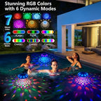 Rechargeable Floating Pool Lights 4 Pack 4000mAh - Image 2