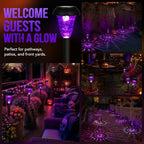 GIGALUMI Solar Halloween Lights Outdoor Waterproof Pathway Lights, 12 Pack - Image 4