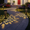 Hoikwo 4 Pack Hollow Out Solar Lights Outdoor Waterproof by Hoikwo