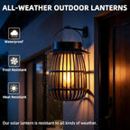 Gen2 Solar Flame Lanterns Halloween Solar Lights for Outdoor Decorations - Image 3