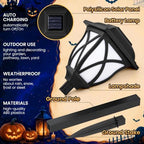 GIGALUMI Solar Halloween Lights Outdoor Decor, Solar Pathway Lights 8 Pack - Image 3