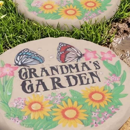 4pcs Decorative Stepping Stones Round Stepping Stones - Image 5
